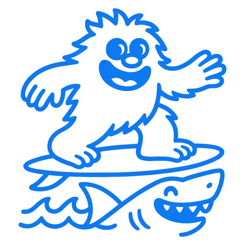 Monstre de surf