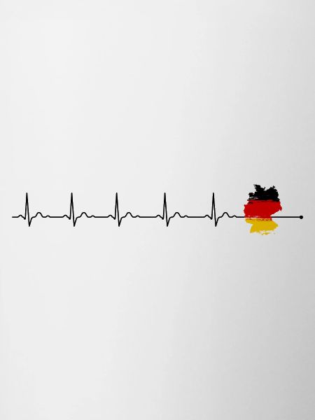 Heartbeat germany flag
