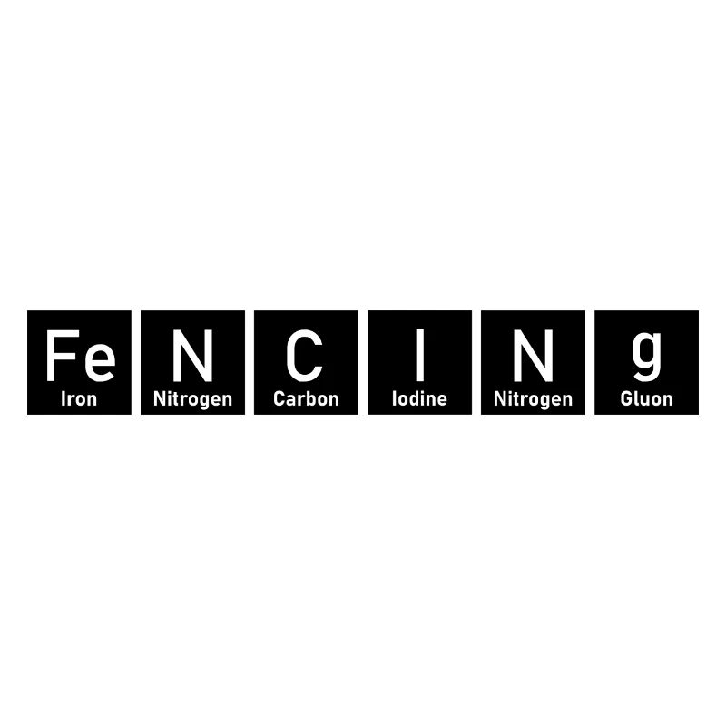 Fencing periodic table
