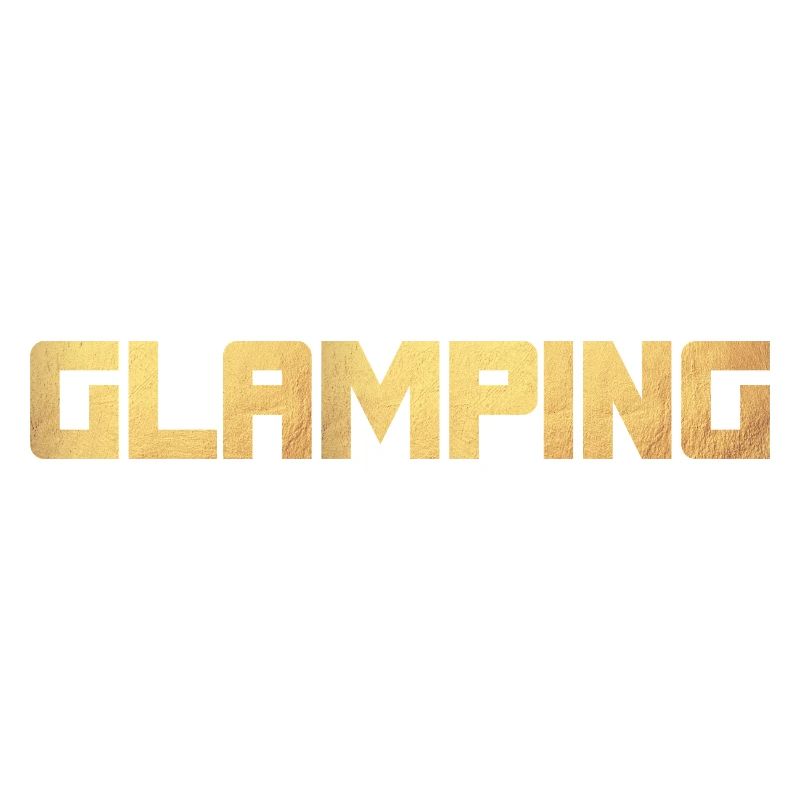 Glamping Gold Luxus Camping Camper Urlaub exklusiv