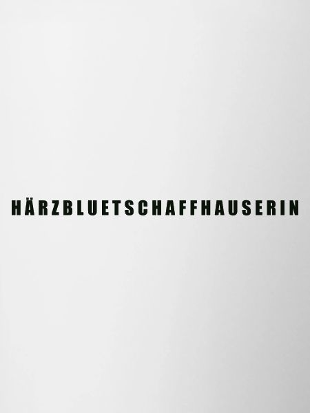 Härzbluetschaffhauserin Kanton Schaffhausen