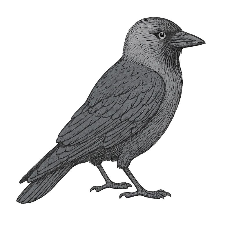 Chew Crow Jackdaw