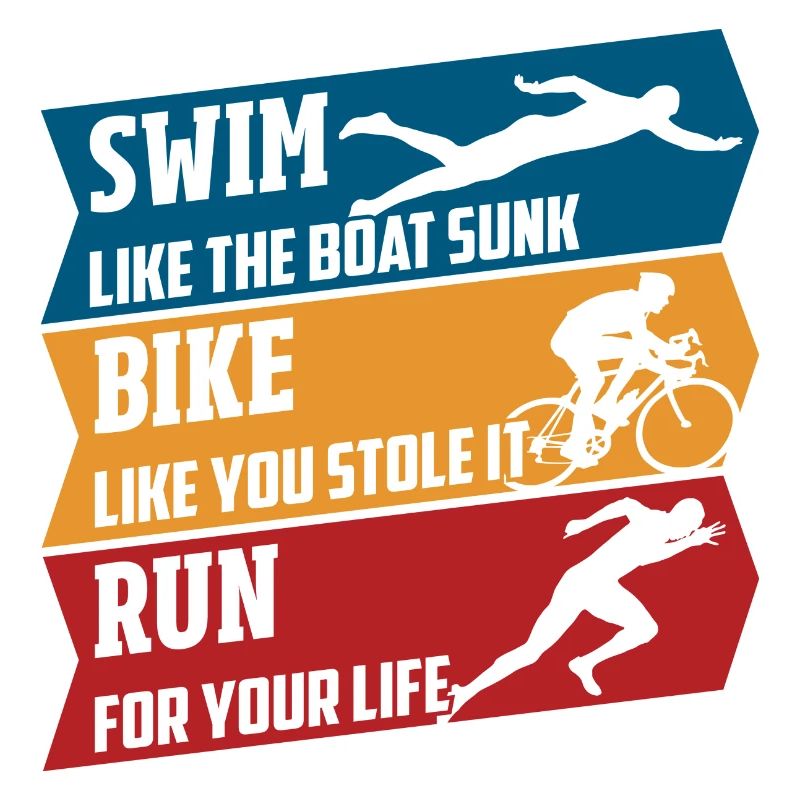 Natation - vélo - course