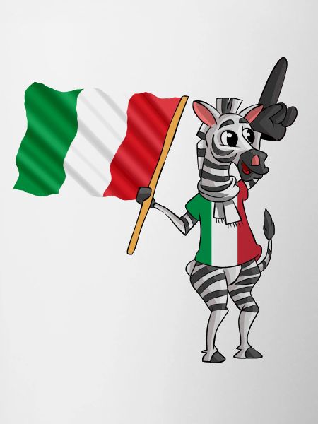 Italiens Zebra