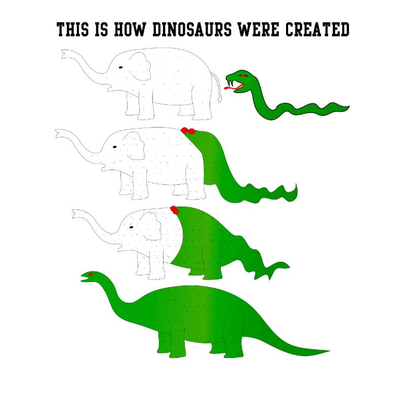 This Is How Dinosaurs Were Created Funny Dino