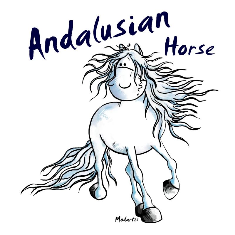 Pfiffiger Andalusier - Pferd