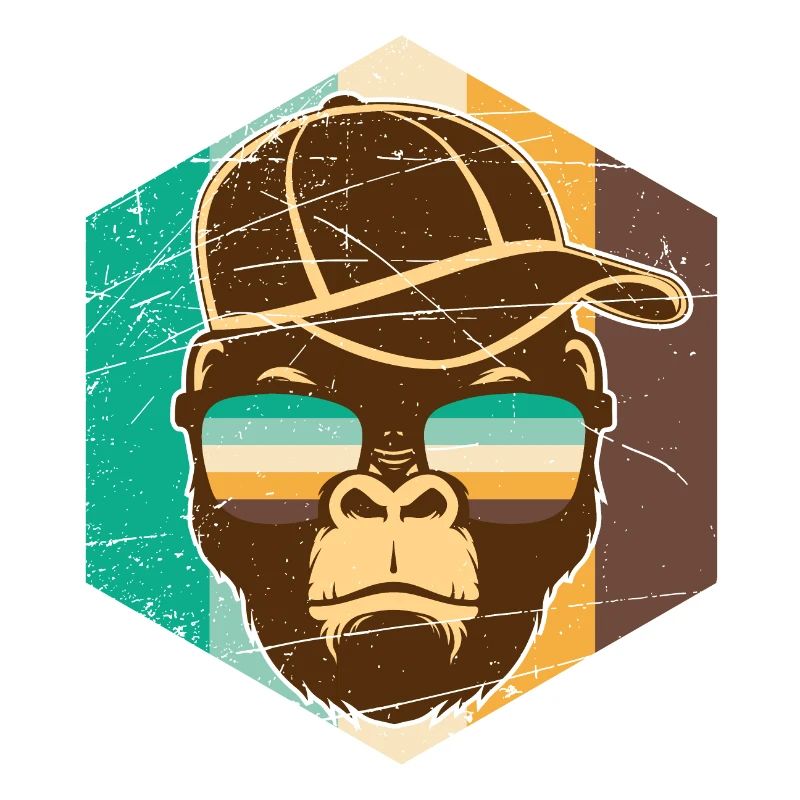 Singe de hipster