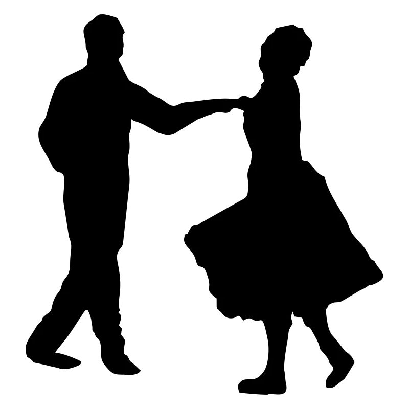 Dancers, dancing couple