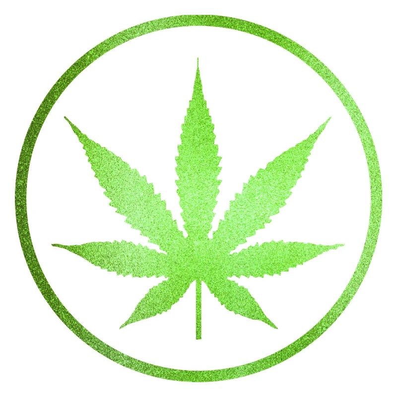 Feuille de marijuana