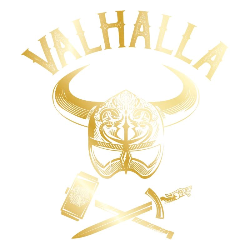 wikinger helm gold valhalla