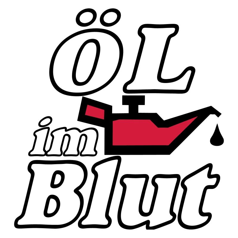 Auto Tuning Schrauber Kult Shirt, Öl im Blut (25)