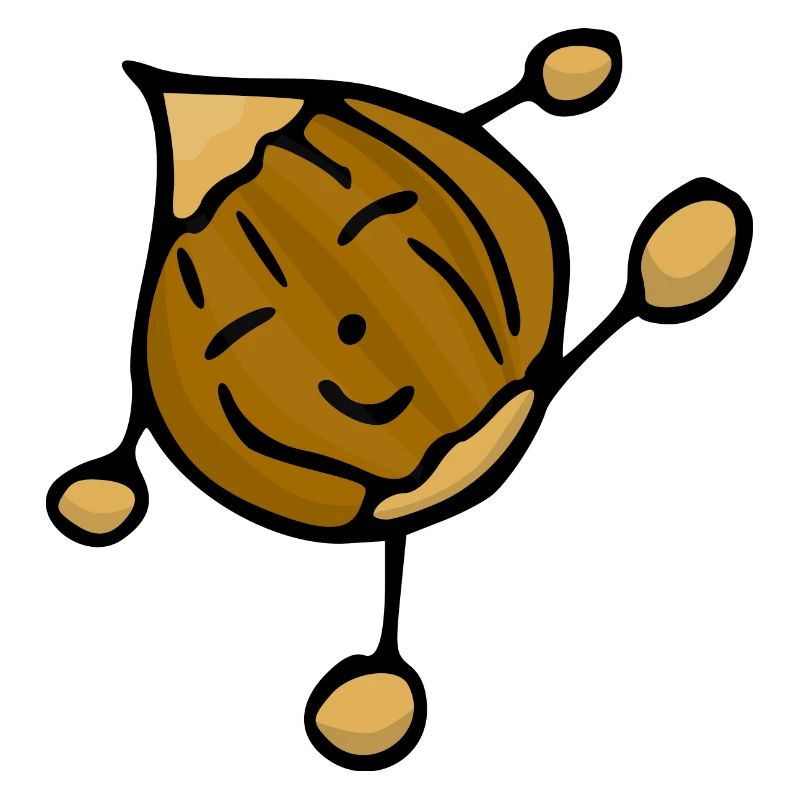 Nut hazelnut funny cool positive food