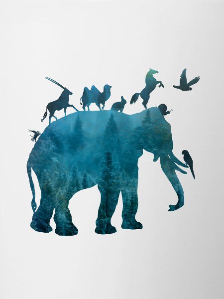 Ark with animals