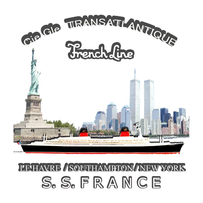 FRANKREICH PAQUEBOT NEW YORK