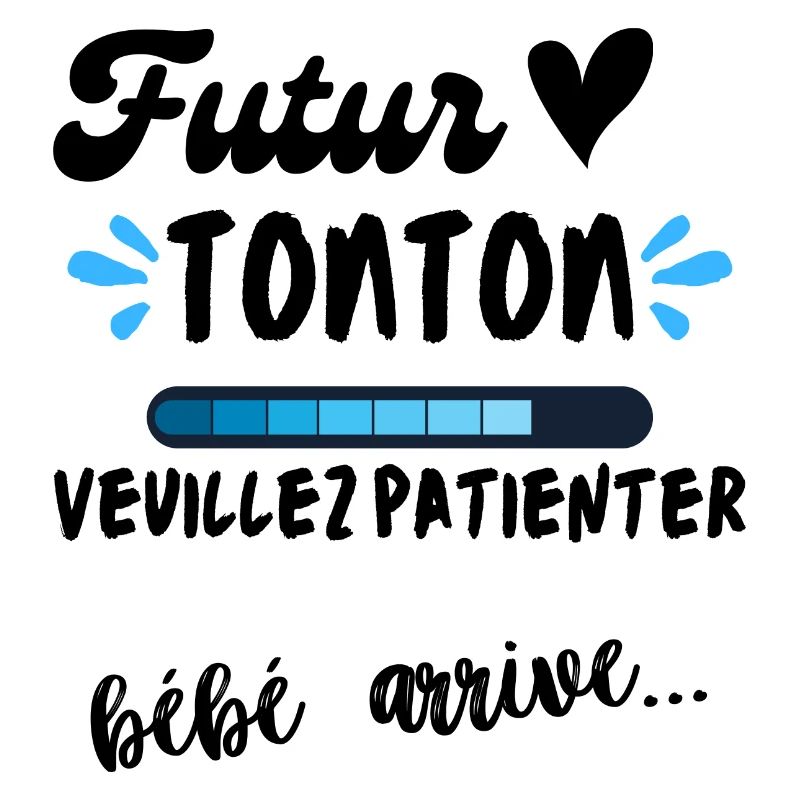 Futur tonton bébé arrive annonce grossesse