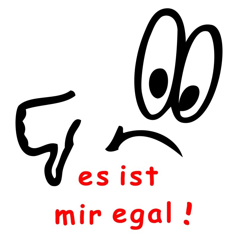 es ist mir egal, comic