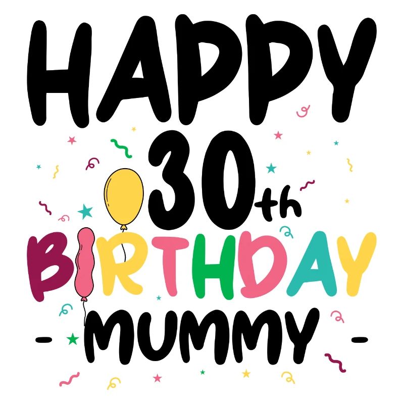 Birthday Burst Letters