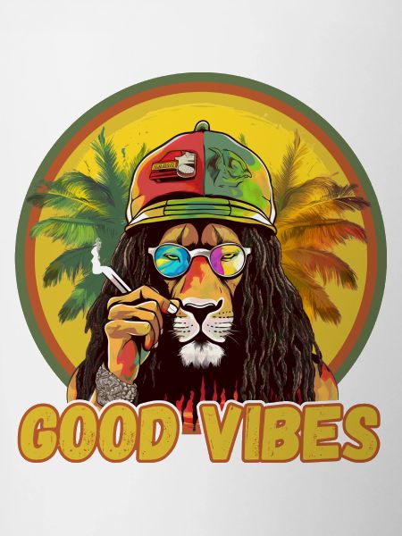 Rasta Lion Good Vibes