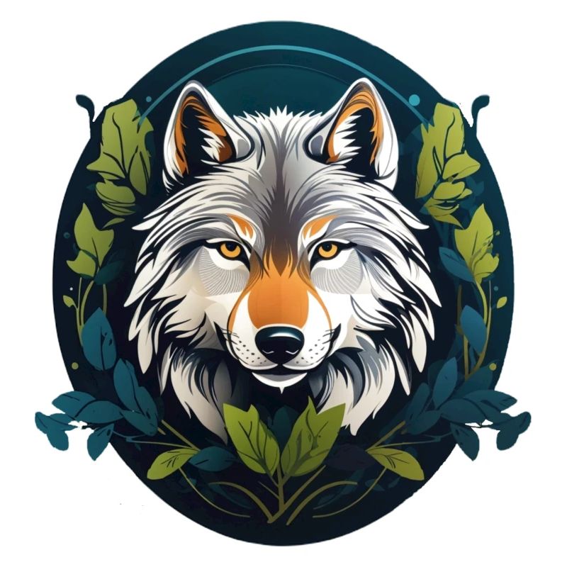 Forest dweller wolf