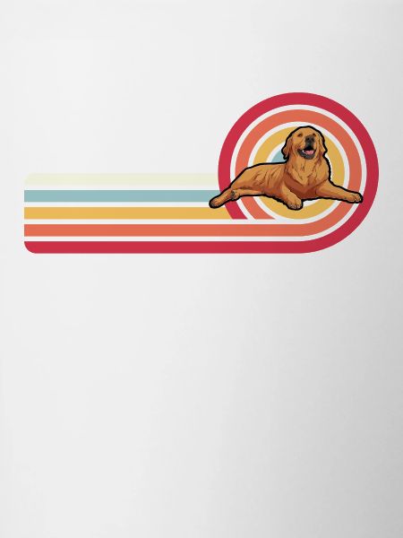 Golden Retriever Retro