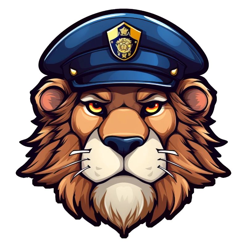 Policier Lion