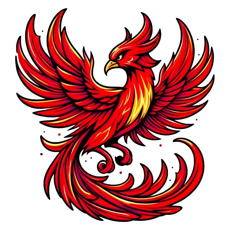 Phénix rouge