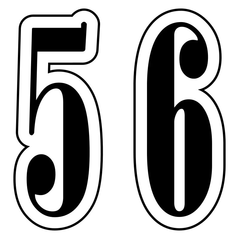56 Number Symbol