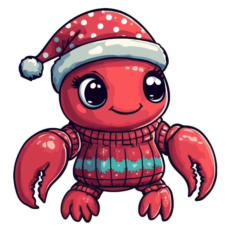 Lobster Crab Christmas