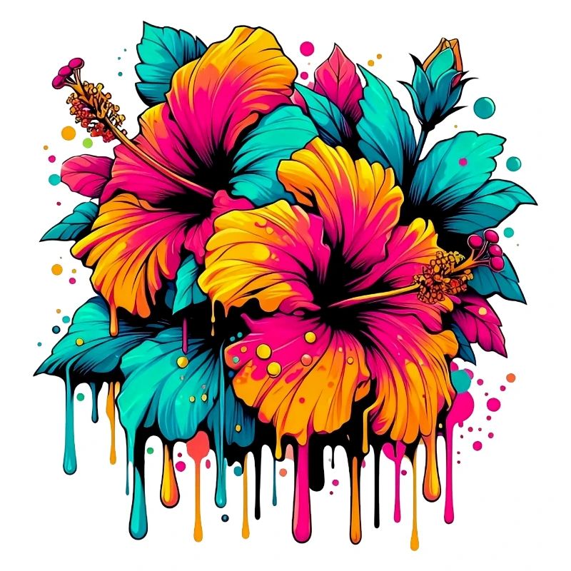 Fleurs d’hibiscus