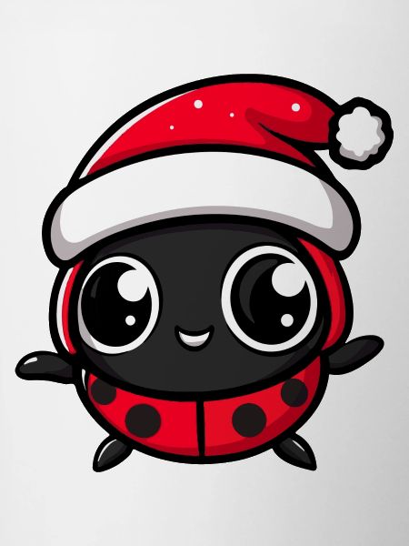 Ladybug Christmas Cute