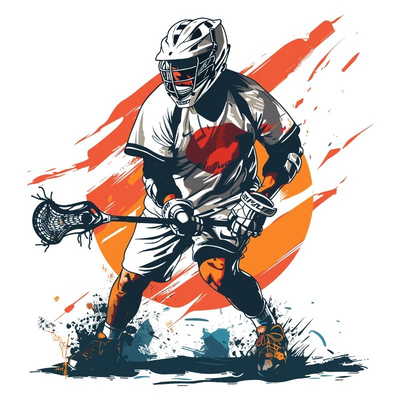 Lacrosse player