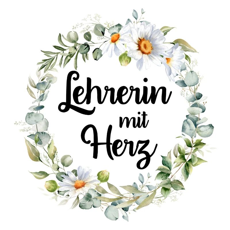 Lehrerin mit Herz! Personalisierbares Design