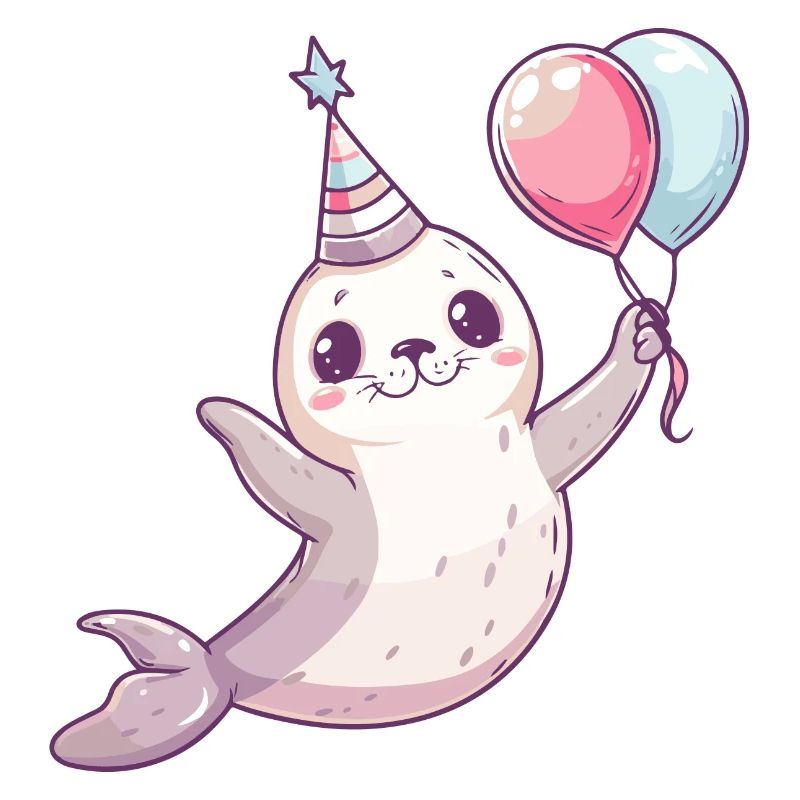 Robbe Tier Geburtstag Comic