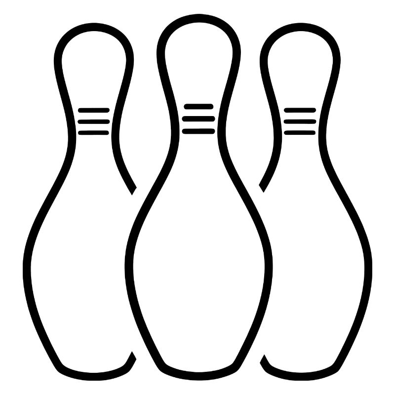Bowling Pins Sketch