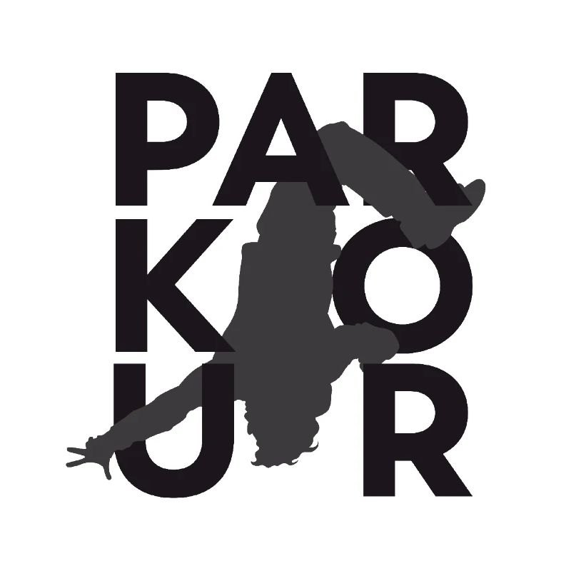 Parkour Backflip dunkel