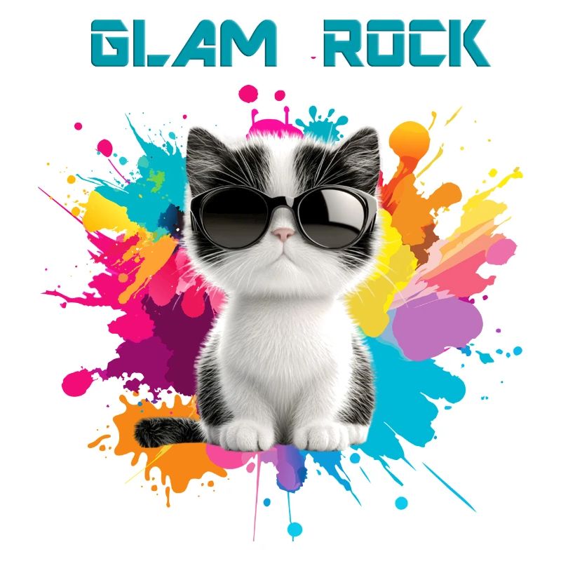 Chat Glam Rock