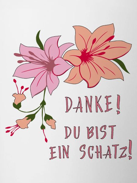 Danke, Du bist ein Schatz