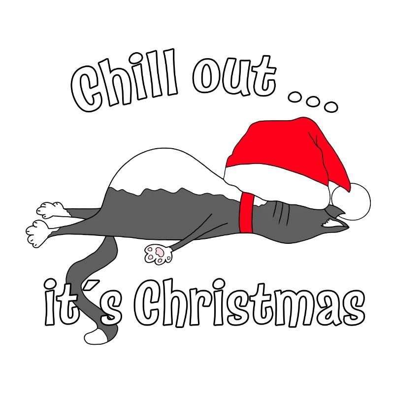 Chill out... it ́s Christmas cat