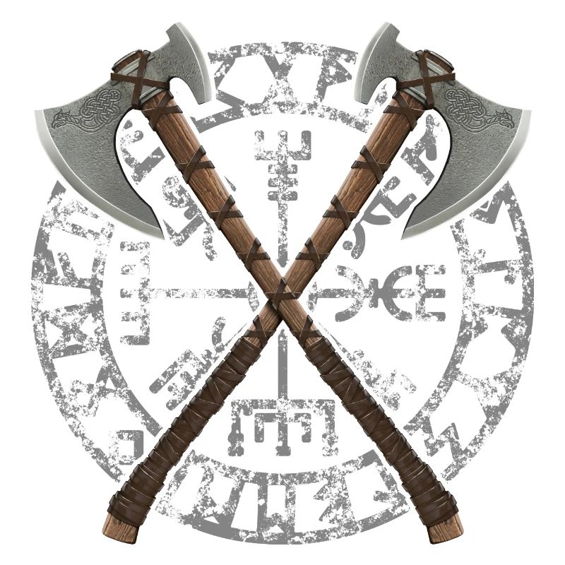 Viking Axes (gray)