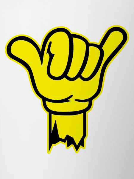 hand shaka finger