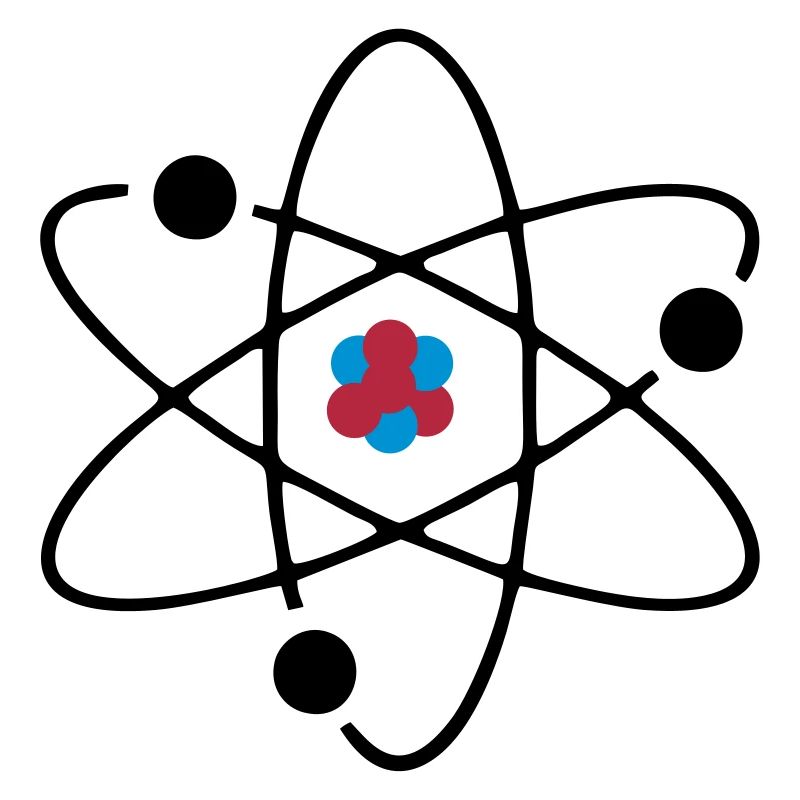 Atom 3farbig