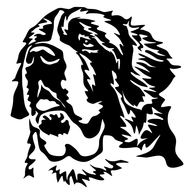 Tête de Saint Bernard