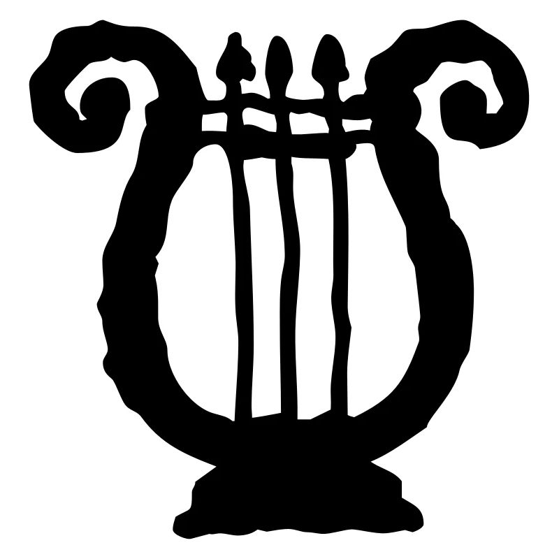 lyre, lyre, luth | vectorgraphique = Changez de couleur !