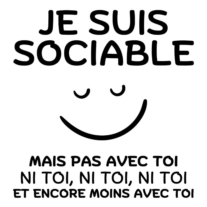 sociable, pas du matin, grincheux le matin