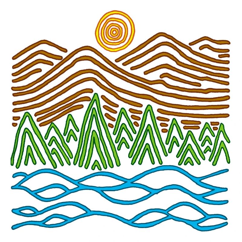 Paysage étrange