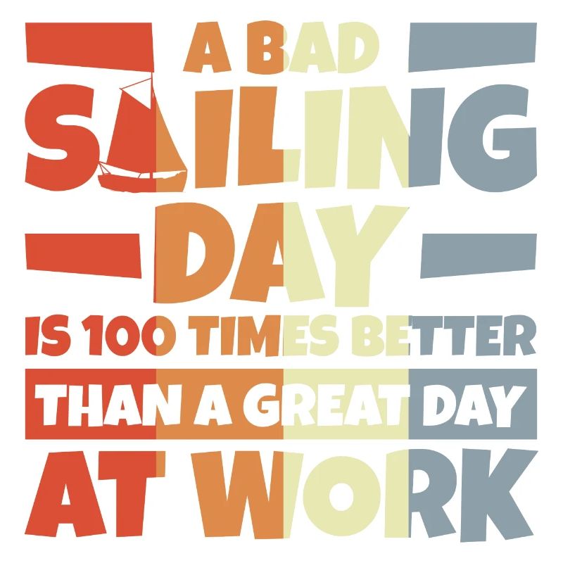 Segelboot Spruch