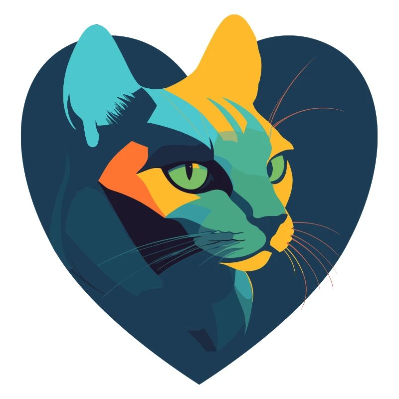 A heart for cats