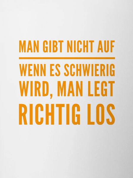 wenn es schwierig wird