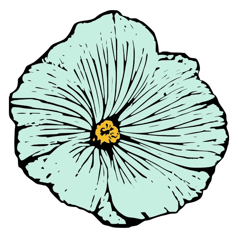 Blume hellblau blaue Blume Malve