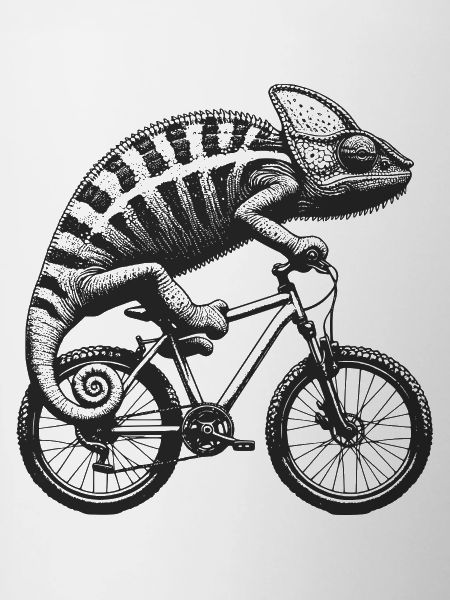 Cycling Chameleon